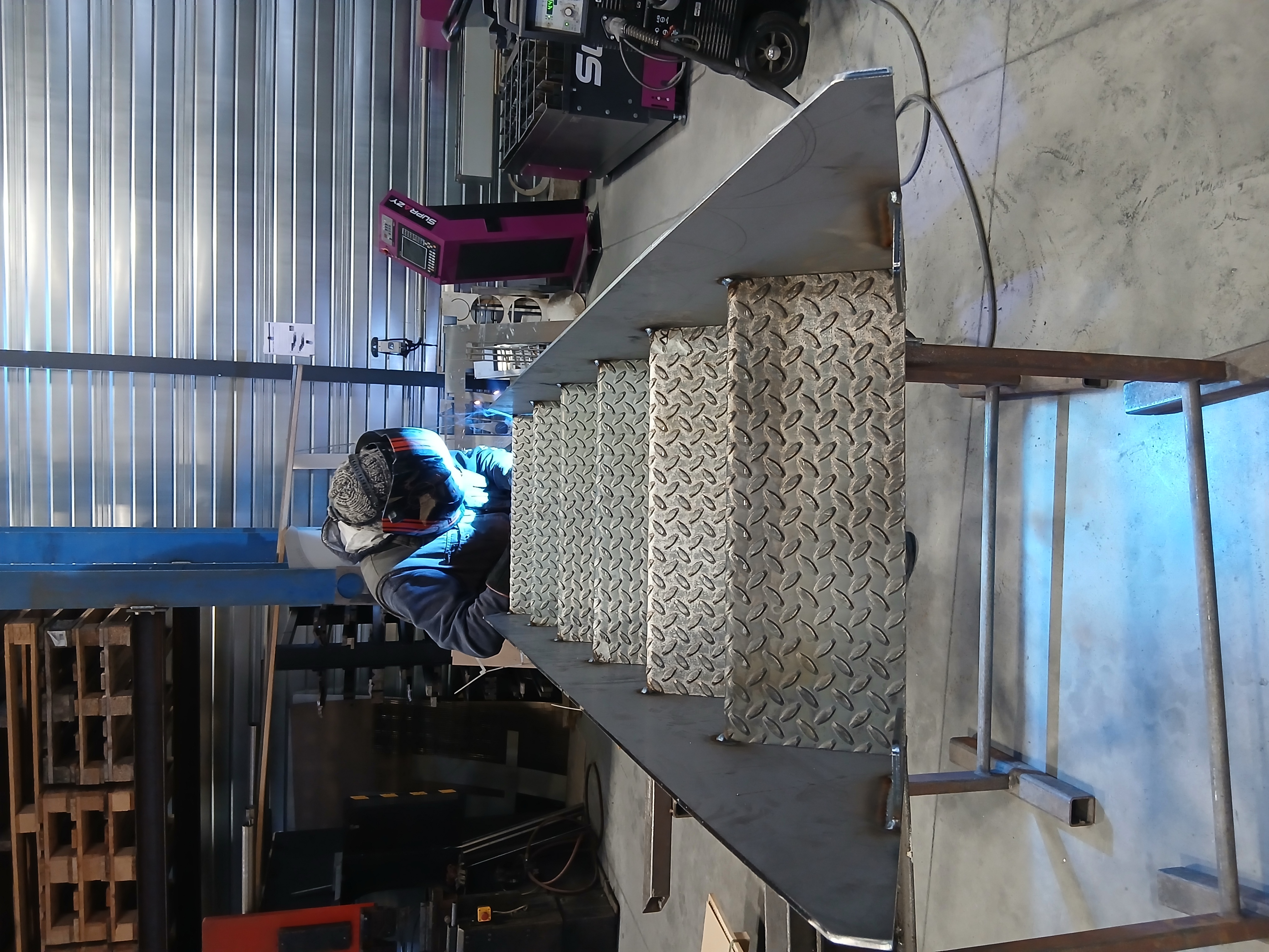 Walkway fabrication
