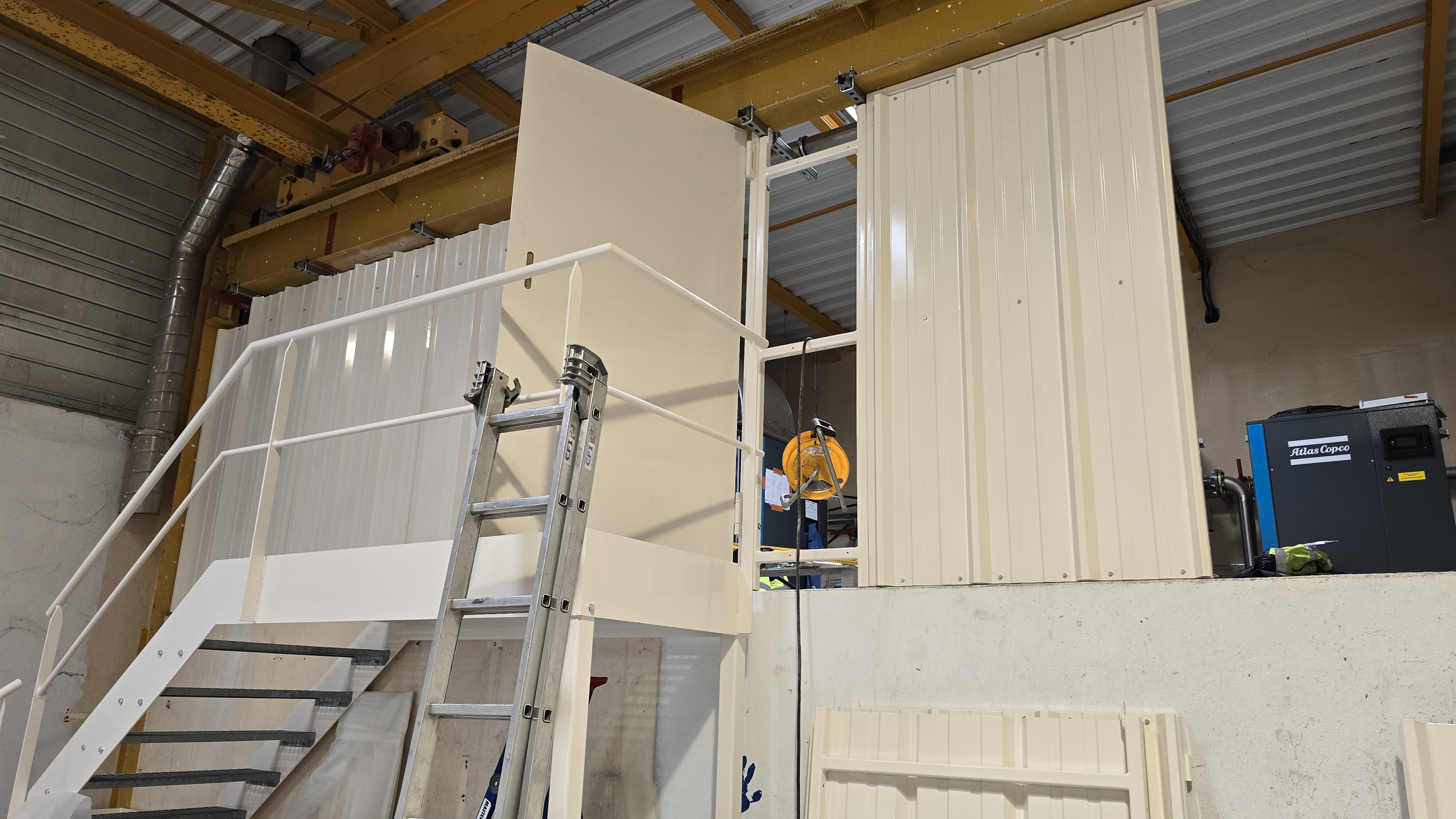 Custom staircase fabrication